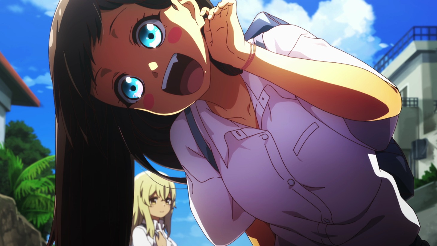 TVアニメ「沖縄で好きになった子が方言すぎてツラすぎる」PV第3弾より。 (c)空えぐみ・新潮社／「沖ツラ」製作委員会
