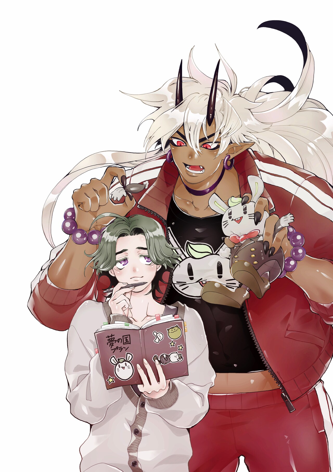 天真爛漫な鬼の生徒と家庭教師のヘタレ学生を描くコメディ、webアクションで開幕