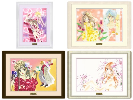 北川みゆきの直筆サイン入り複製原画。