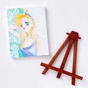 北川みゆき作品のキャンバスアートの1種。