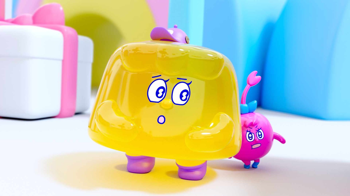 短編アニメ「SWEETS MATE」場面カット。 (c)CHOCOLATE