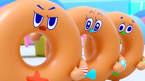 短編アニメ「SWEETS MATE」場面カット。 (c)CHOCOLATE