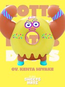 ドッツのビジュアル。 (c)CHOCOLATE