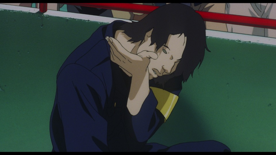 アニメ映画「パーフェクトブルー」より。