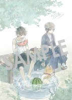「クラメルカガリ」1巻の購入特典（アニメイト）。