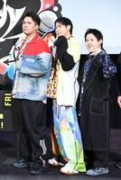 左から木村昴、白井悠介、葉山翔太。