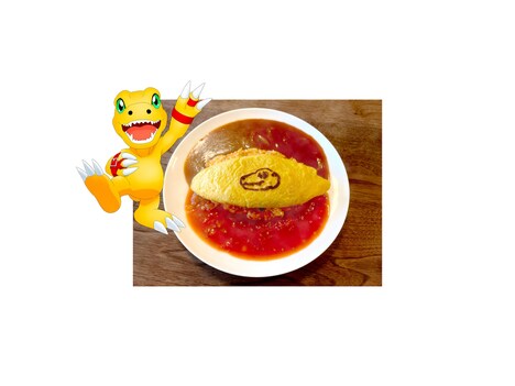 フードトラックで提供されるメニューのイメージ。