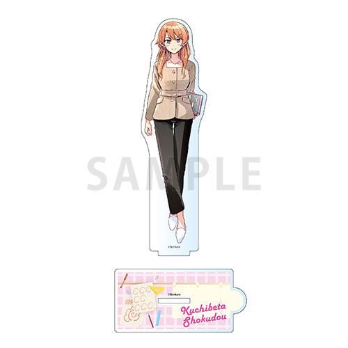 販売商品の「つながるアクリルフィギュア 柳凛」。(c)Bonkara