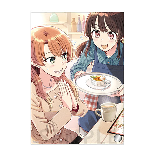 販売商品の「ミニアクリルアート 4巻表紙」。(c)Bonkara