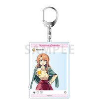 販売商品の「SNS風アクリルキーホルダー 柳凛」。(c)Bonkara