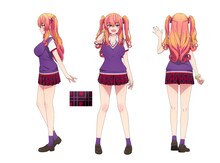 我妻マキナ（CV：高柳知葉） (c)里好／双葉社・「マキナさん」製作委員会