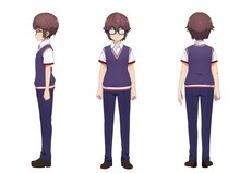 阿久津栄太（CV：大地葉） (c)里好／双葉社・「マキナさん」製作委員会