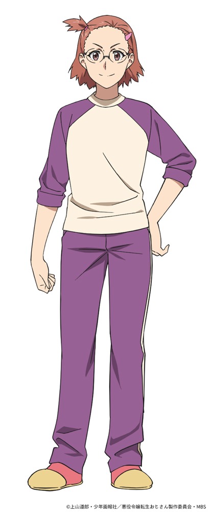 屯田林日菜子（CV：黒沢ともよ） (c)上山道郎・少年画報社／悪役令嬢転生おじさん製作委員会・MBS