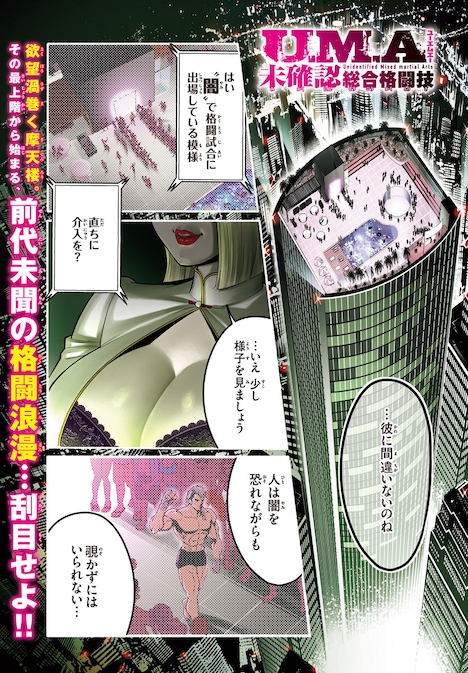 「U.M.A ～未確認総合格闘技～」より。