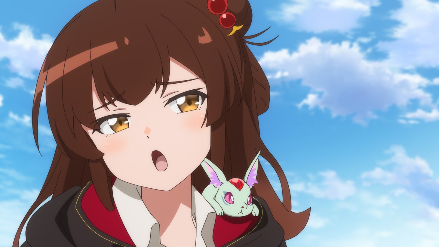 TVアニメ「ある魔女が死ぬまで」メグ・ラズベリー（CV：青山吉能）のキャラクターPVより。