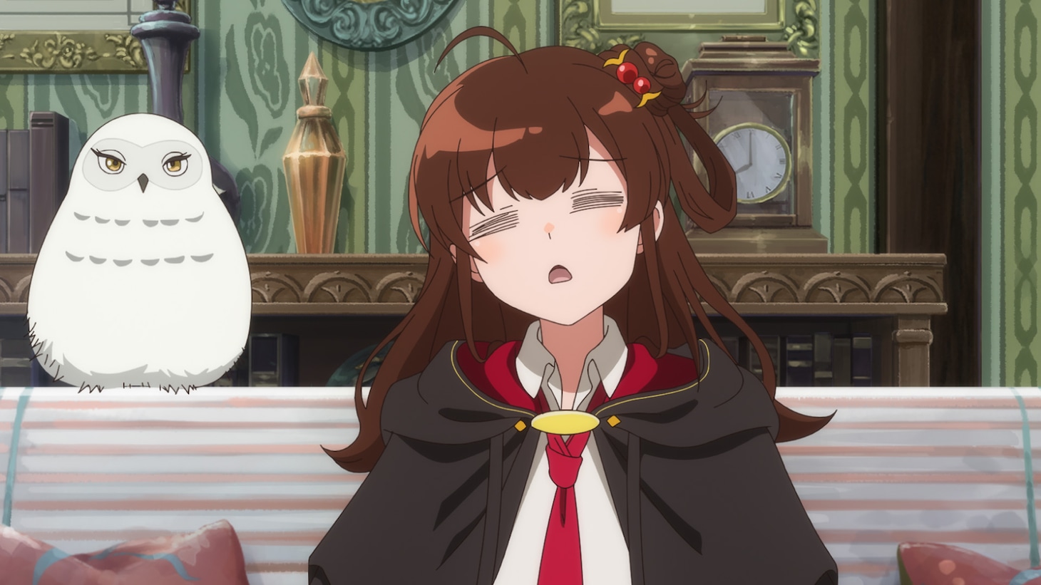 TVアニメ「ある魔女が死ぬまで」メグ・ラズベリー（CV：青山吉能）のキャラクターPVより。