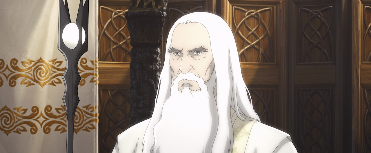 アニメ映画「ロード・オブ・ザ・リング」に白の魔法使いサルマン、そのキャストは