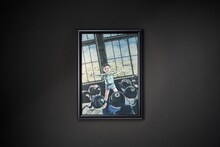 「メタルグラフィアート【楳図かずお_漂流教室】」