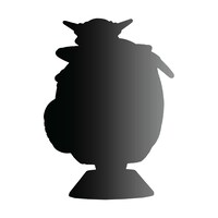 「ドリームトミカ トミカ×ドラゴンボール」シリーズより、「フリーザの小型ポッド」のシルエット。