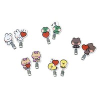 「LINE FRIENDS minini POP-UPストア」で販売される「前髪クリップ」。