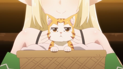 TVアニメ「Sランクモンスターの《ベヒーモス》だけど、猫と間違われてエルフ娘の騎士（ペット）として暮らしてます」本PV第2弾“完全版”より。  (c)東雲太郎・銀翼のぞみ・夜ノみつき／白泉社／ベヒ猫製作委員会