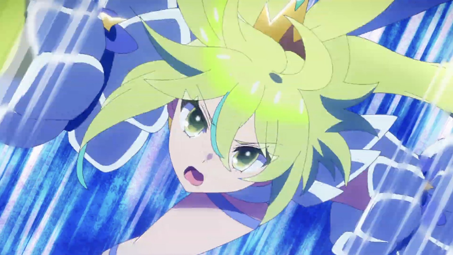 TVアニメ「プリンセッション・オーケストラ」第2弾PVの場面カット。