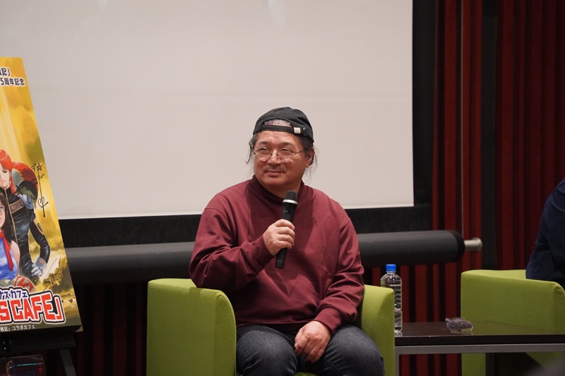 「ヴイナス戦記」でメカニック作画監督を務めた佐野浩敏。