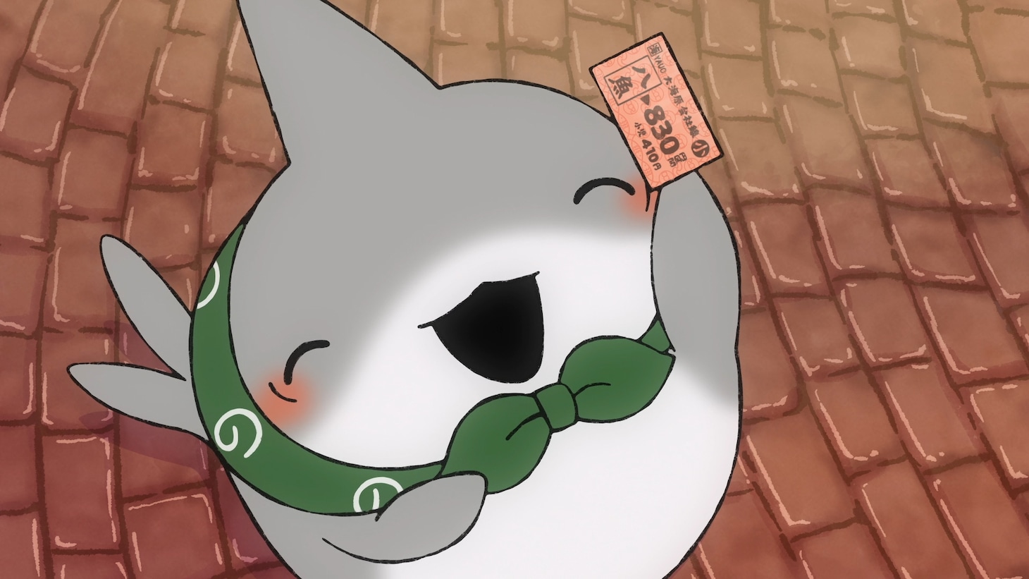 「映画 おでかけ子ザメ とかいのおともだち」ティザーPVより。 (c)ペンギンボックス・KADOKAWA/おでかけ子ザメ