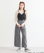 「『らんま1/2』シアーハイネックトップス」