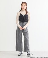 「『らんま1/2』シアーハイネックトップス」