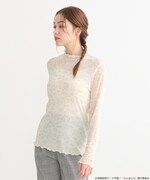 「『らんま1/2』シアーハイネックトップス」