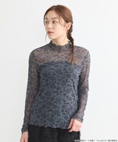 「『らんま1/2』シアーハイネックトップス」