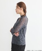 「『らんま1/2』シアーハイネックトップス」