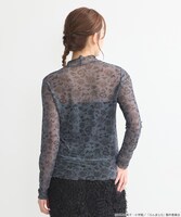 「『らんま1/2』シアーハイネックトップス」