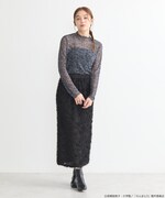 「『らんま1/2』シアーハイネックトップス」