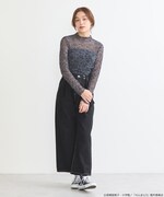 「『らんま1/2』シアーハイネックトップス」