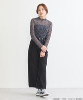 「『らんま1/2』シアーハイネックトップス」