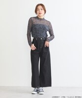 「『らんま1/2』シアーハイネックトップス」