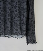 「『らんま1/2』シアーハイネックトップス」