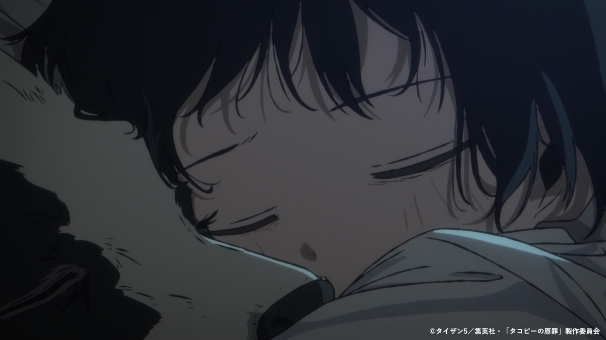 アニメ「タコピーの原罪」特報PVの場面カット。 (c)タイザン5／集英社・「タコピーの原罪」製作委員会