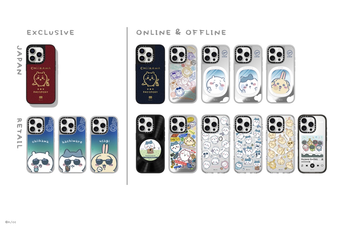 「ちいかわ x CASETiFY」