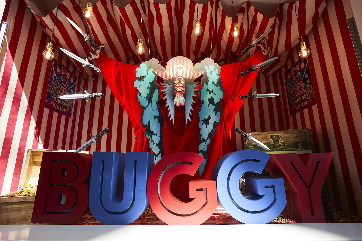 「ONE PIECE EMOTION」展示の例。