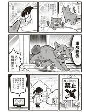 私屋カヲルの新連載「ブリちゃん日記～猫なら産みたい～」より。