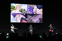 「ジャンプフェスタ」の「Dr.STONE」ステージの様子。(c)SHUEISHA Inc. All rights reserved.