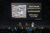 「『鬼滅ラヂヲ』【特別版】 inジャンプフェスタ2025」より。左から竈門炭治郎役の花江夏樹、我妻善逸役の下野紘、嘴平伊之助役の松岡禎丞。