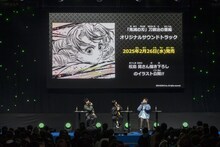 「『鬼滅ラヂヲ』【特別版】 inジャンプフェスタ2025」より。左から竈門炭治郎役の花江夏樹、我妻善逸役の下野紘、嘴平伊之助役の松岡禎丞。