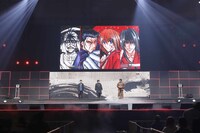 「ジャンプフェスタ2025」の「るろうに剣心 -明治剣客浪漫譚-」ステージイベントの様子。(c) SHUEISHA Inc. All rights reserved.