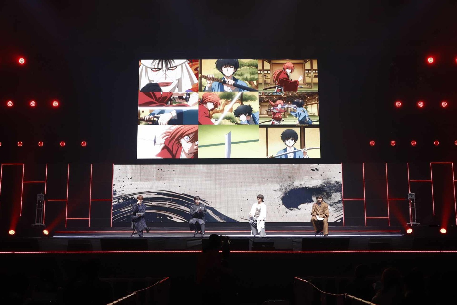 「ジャンプフェスタ2025」の「るろうに剣心 -明治剣客浪漫譚-」ステージイベントの様子。(c) SHUEISHA Inc. All rights reserved.