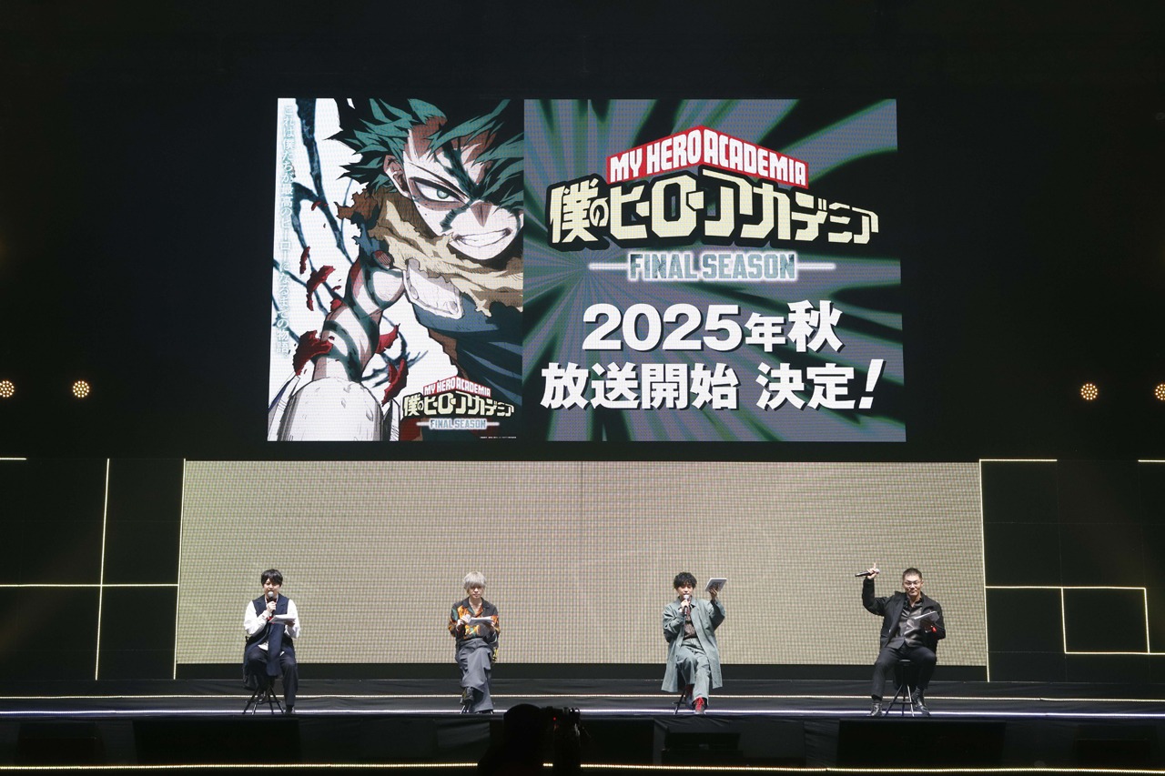 「ジャンプフェスタ2025」より、「僕のヒーローアカデミア」のステージイベントの様子。(c) SHUEISHA Inc. All rights reserved.