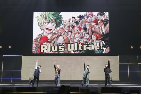「ジャンプフェスタ2025」より、「僕のヒーローアカデミア」のステージイベントの様子。(c) SHUEISHA Inc. All rights reserved.